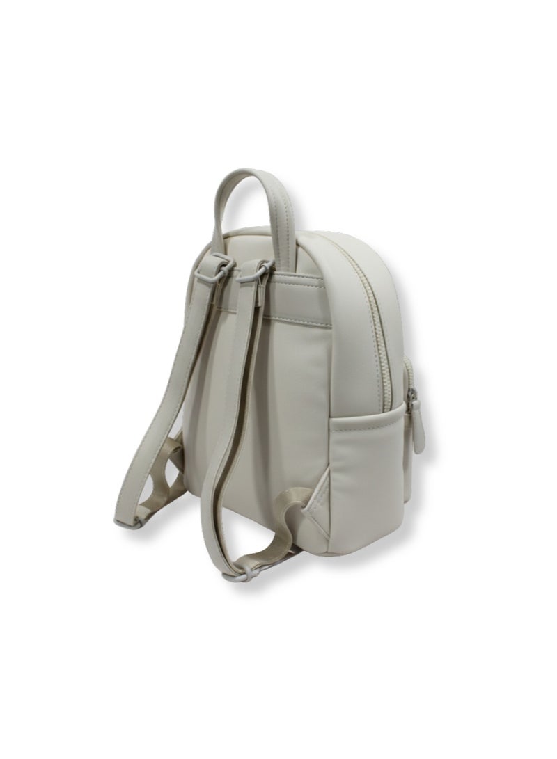 David Jones Women's Backpack Stylish and Durable Everyday Carry | Color Coconut Cream(CM7482) - Image 3